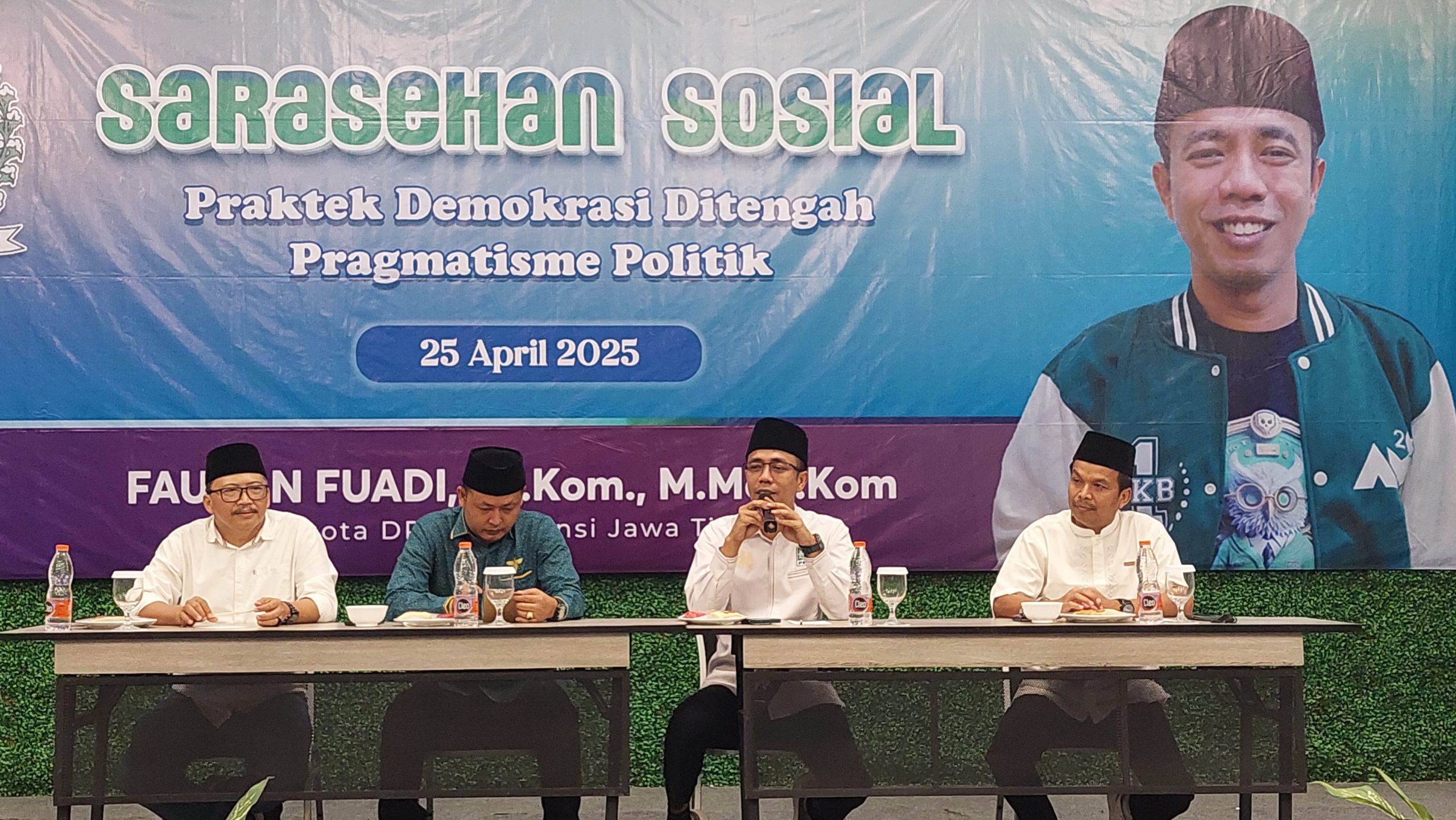 Ketua Fraksi PKB Jawa Timur Gelar Sarasehan Dorong Demokrasi di Tengah Politik Pragmatis