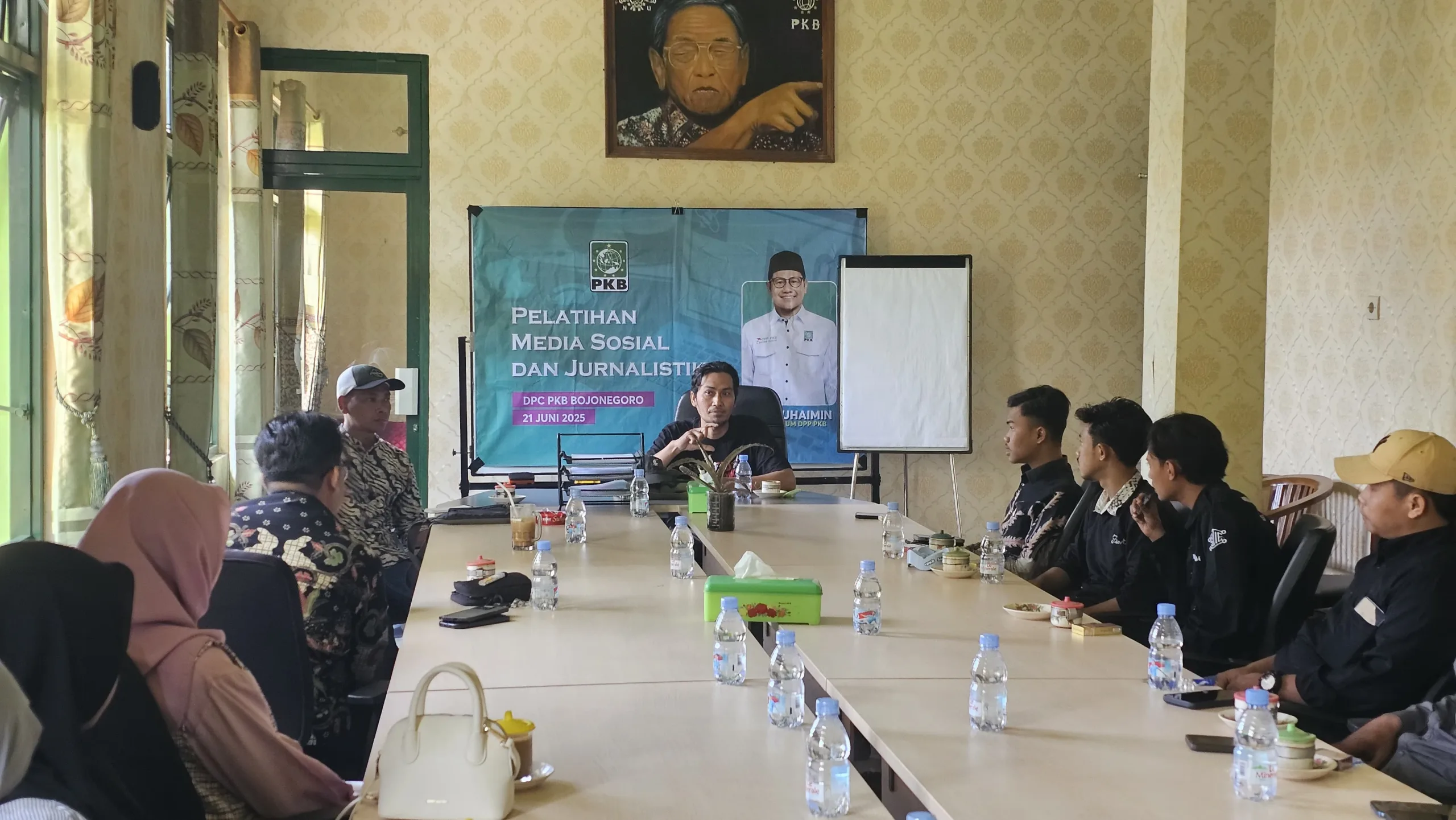DPC PKB Bojonegoro Gelar Pelatihan Media Sosial dan Jurnalistik untuk Kader Muda
