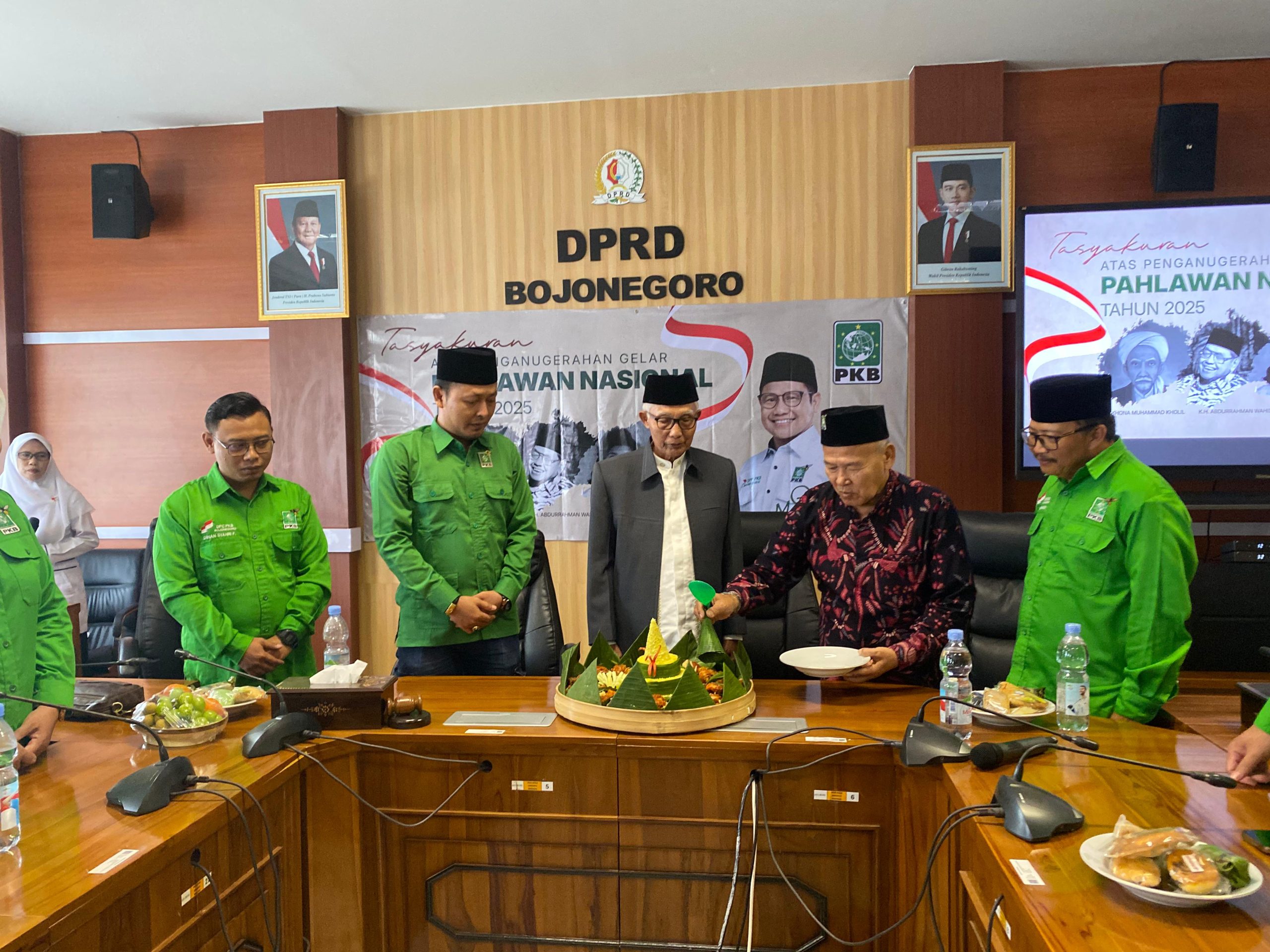 Fraksi PKB DPRD Bojonegoro Gelar Tasyakuran dan Qotmil Qur’an atas Penganugerahan Gelar Pahlawan Nasional