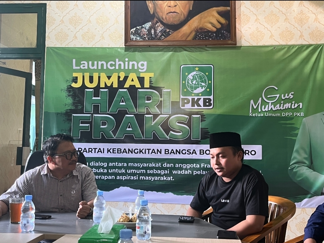Pada Launching Hari Fraksi, F-PKB Bojonegoro Serap Aspirasi IPNU